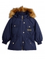 Preview: MINI RODINI Winterjacke Soft Ski - navy